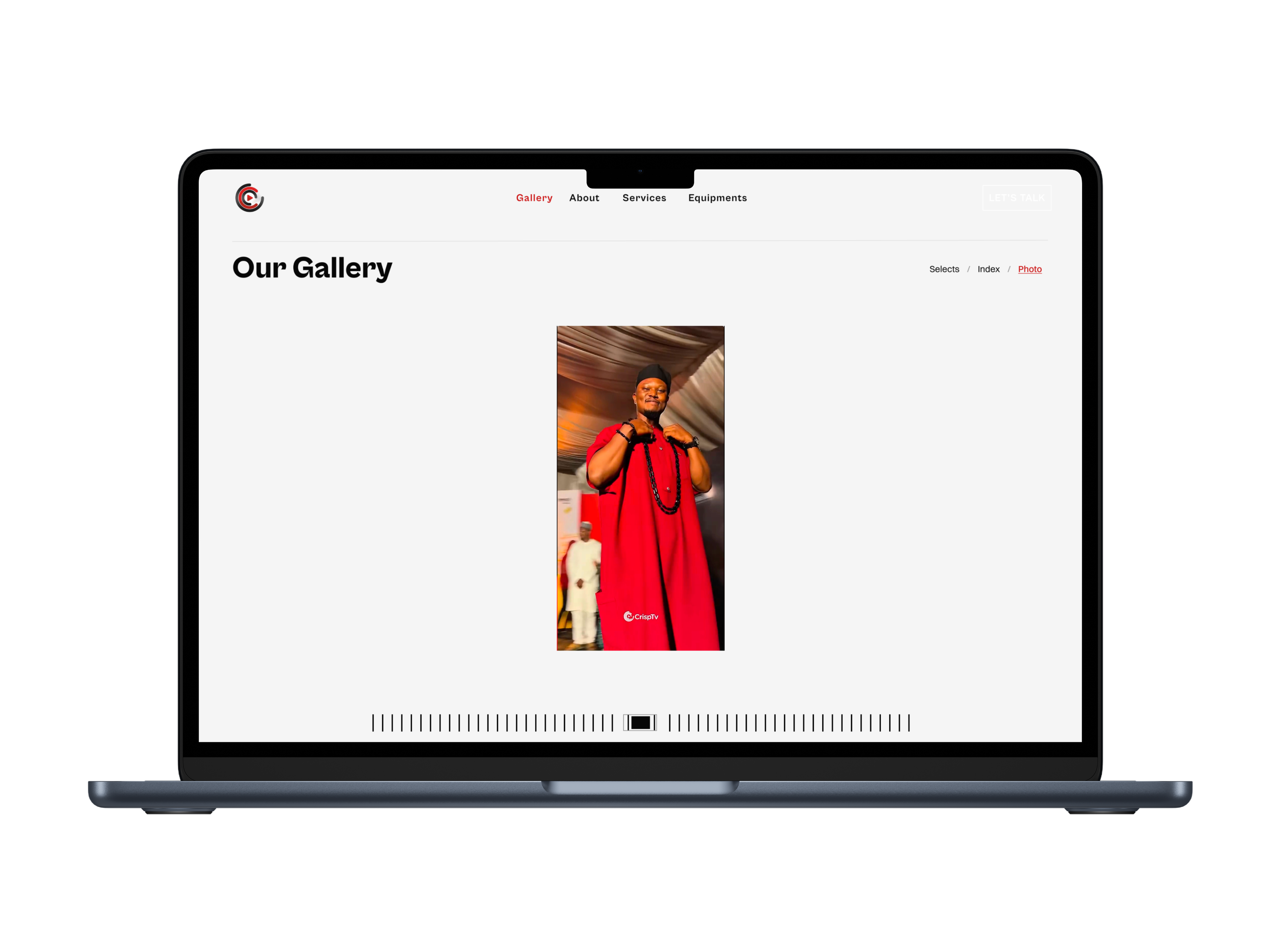 Every great experience should end with a simple next step. — website screen