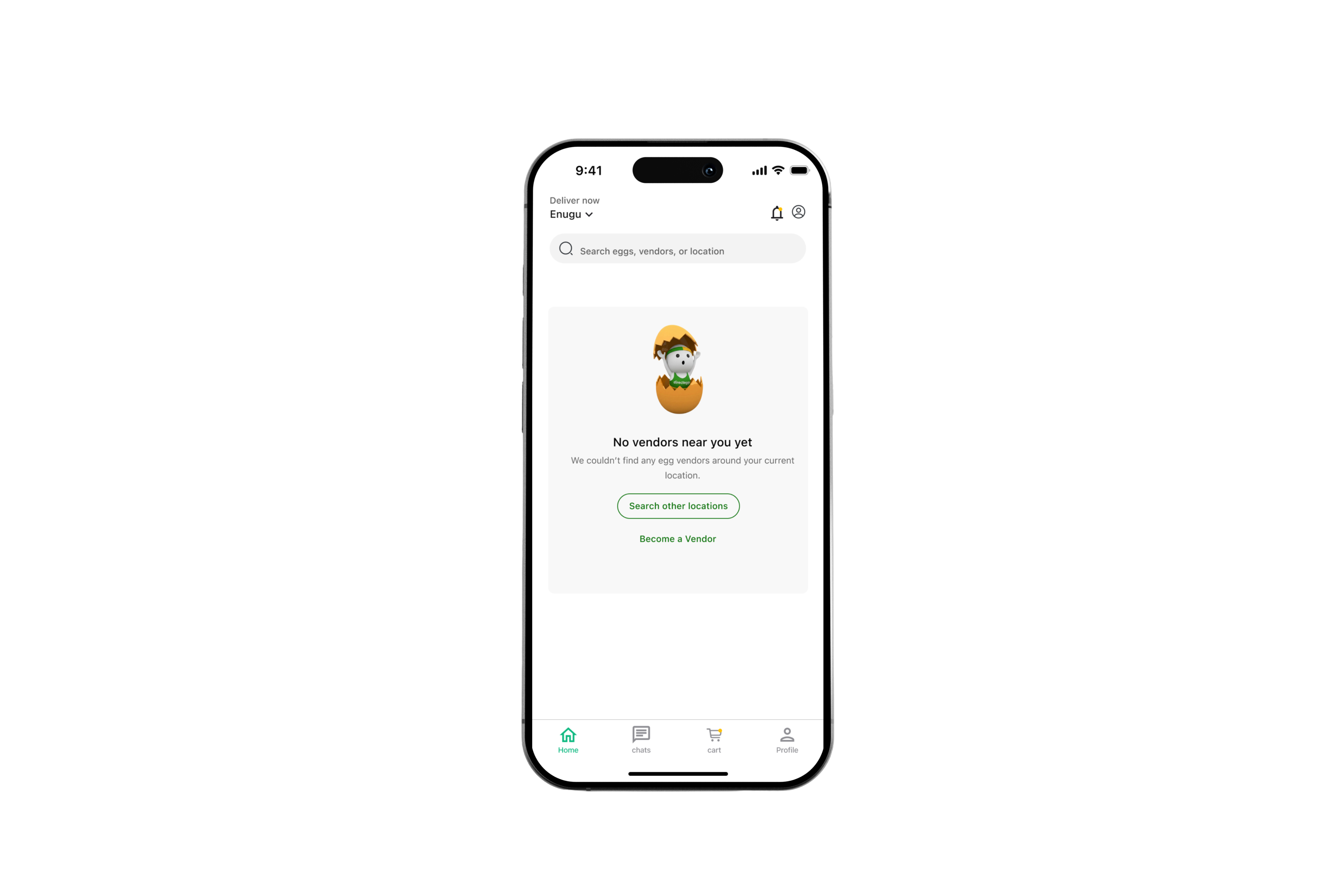 DIRECT EGGS — marketplace screen