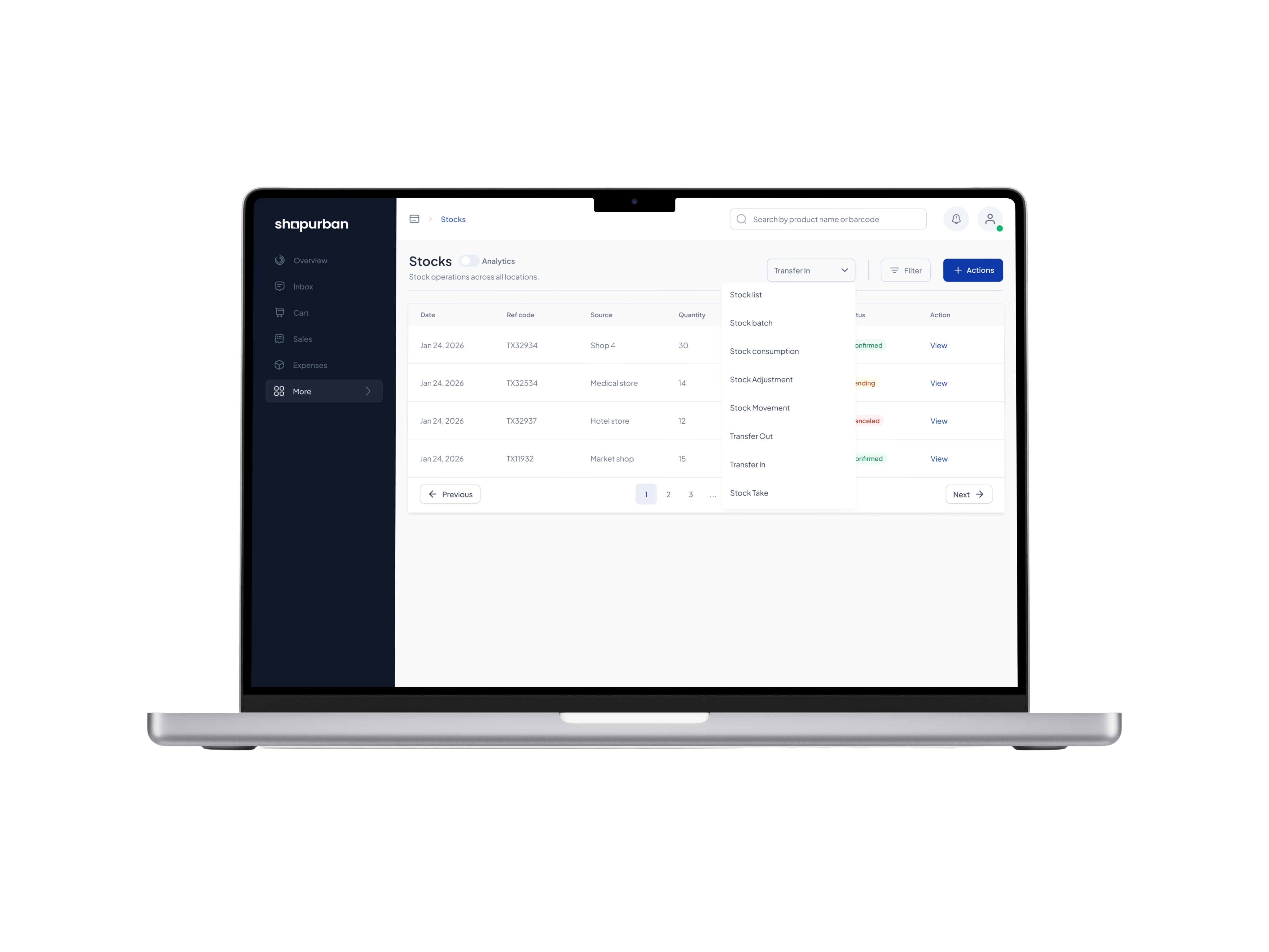 Giving businesses confidence in their inventory. — screen